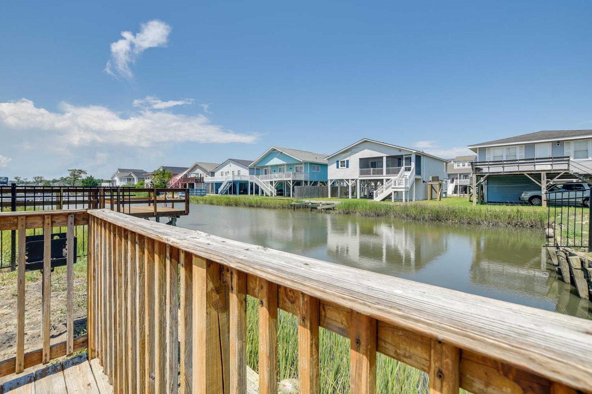 Waterfront North Myrtle Beach Home With Pool And Deck מראה חיצוני תמונה