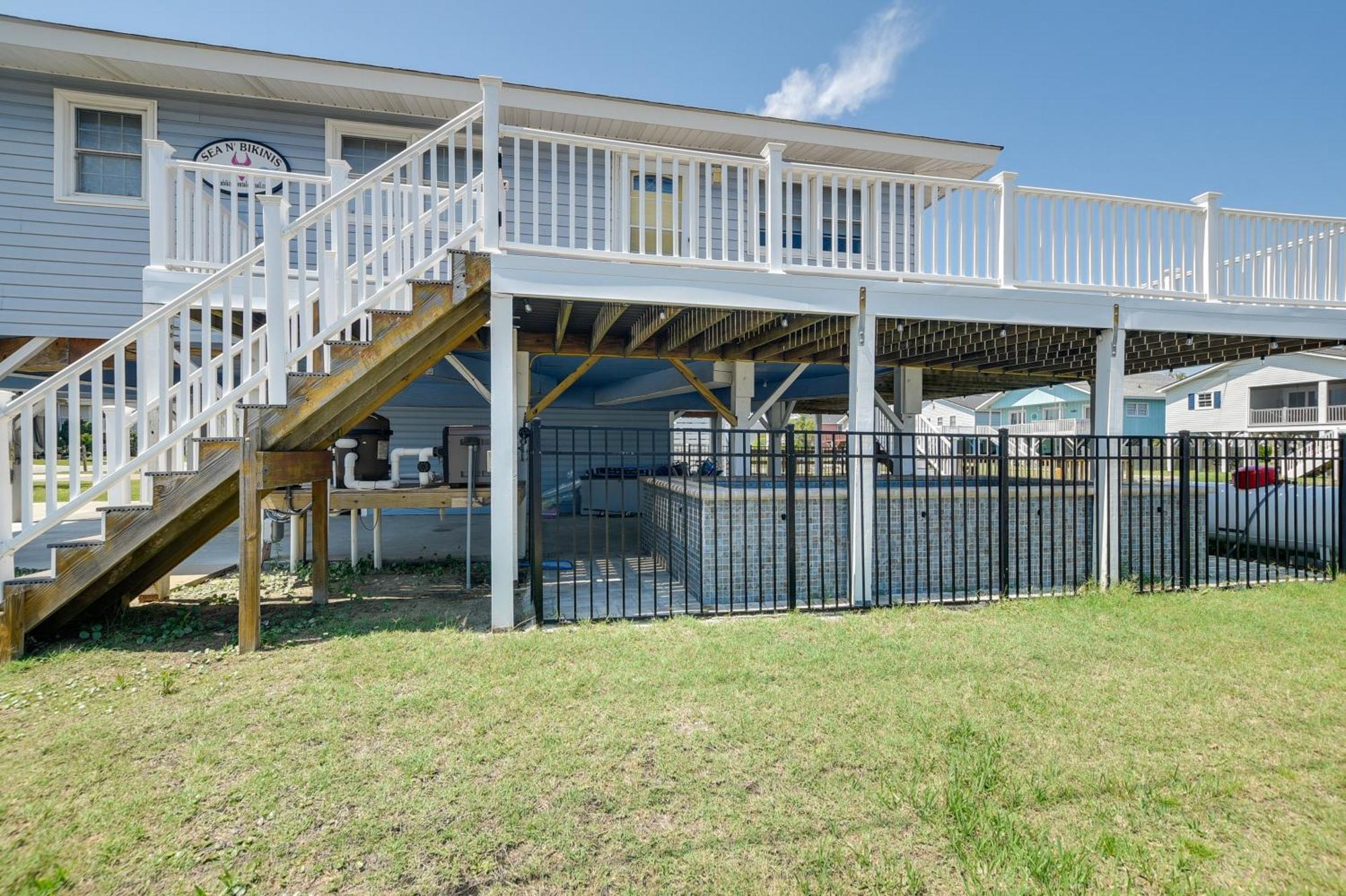 Waterfront North Myrtle Beach Home With Pool And Deck מראה חיצוני תמונה